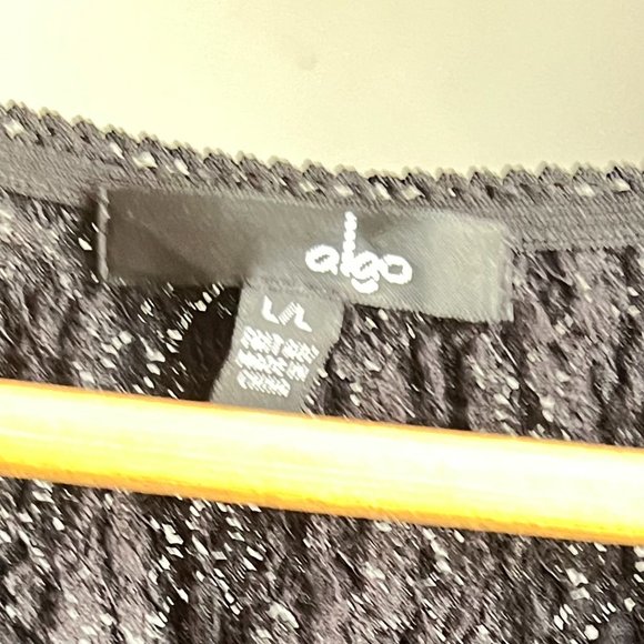 Algo Black 90s/Y2K Floral and Lace Print Tank Top - Picture 8 of 13